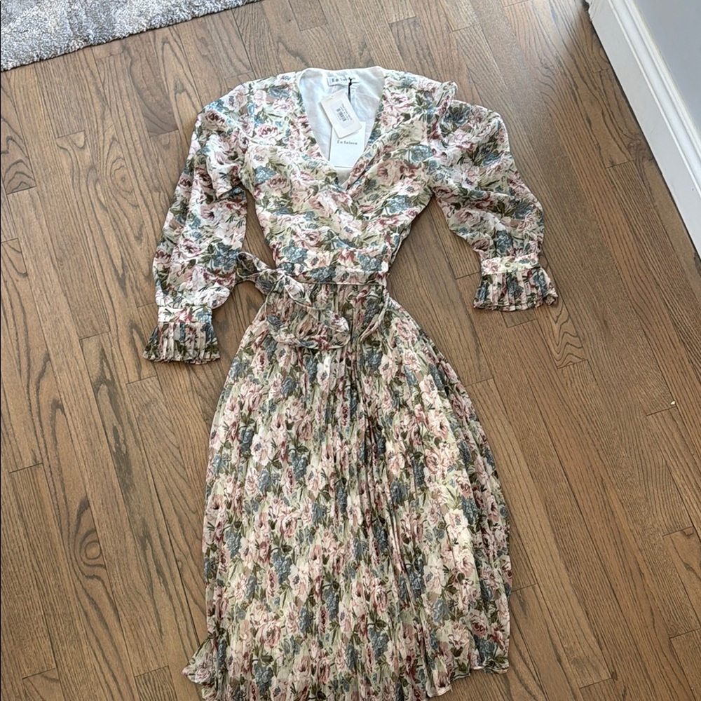 Floral Long Sleeve Dress